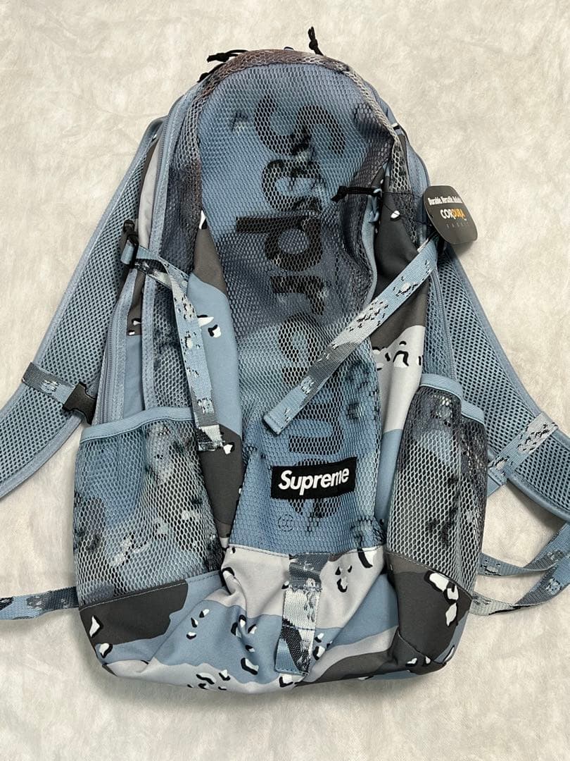 バッグ Supreme 20SS Backpack \"Camo Blue\" Supreme（シュプリーム） 20SS Back Pack Blue Chocolate Chip Camo