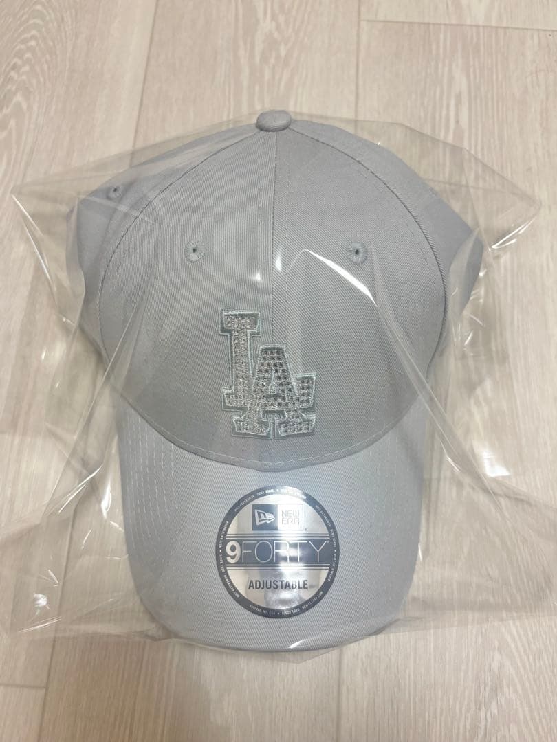 【新品未使用】ニューエラ 9FORTY ラインストーン キャップ ブルー 9FORTY Rhinestone ラインストーン クラシックロゴ ピンク