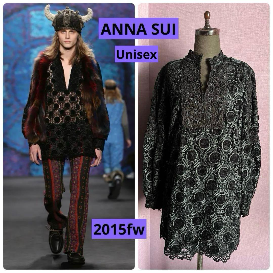 ANNA SUI アナスイ ワンピース 2015fw ユニセックス ANNA SUI jouetie フラワーキャミワンピ RED 22FA-I（アナスイ