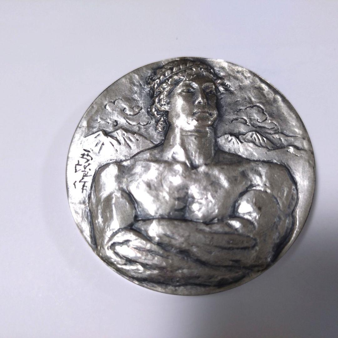 純銀製メダル 1972年 札幌オリンピック 記念メダル 純銀製104g 造幣局