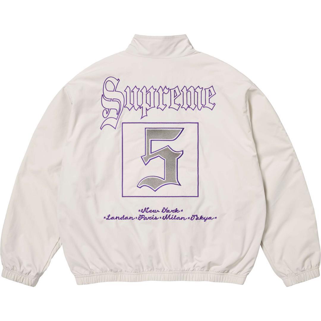 Supreme Old English Track Jacket White S - メルカリ