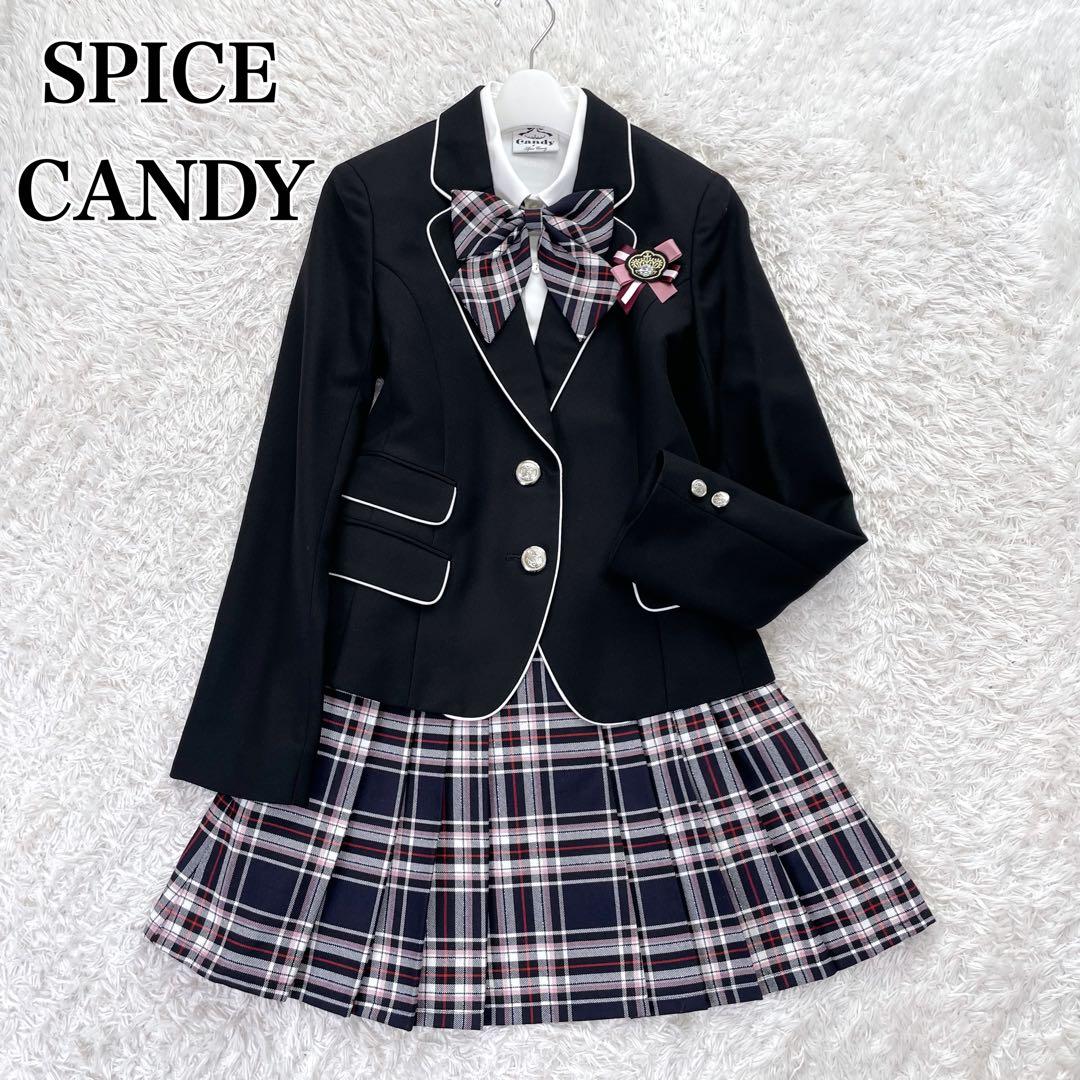 美品✨5点セット SPICE CANDY フォーマル スーツ 卒服　160 在庫限定】Spice Candy 卒業用フォーマルスーツセット【アウトレット