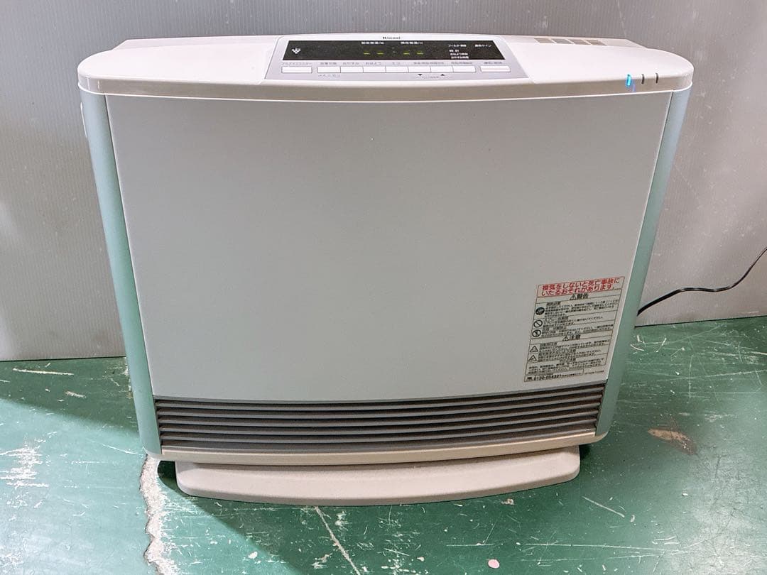 リンナイ 2017年製 都市ガス用 ガスファンヒーター RC-N5801NP リンナイ（Rinnai） ガスファンヒーター ホワイト RC-U5801PE-WH