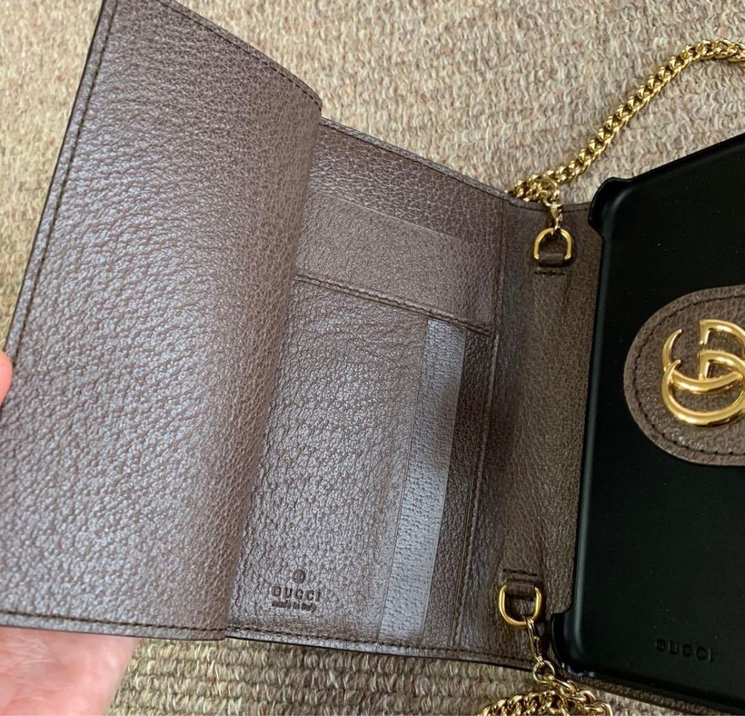 GUCCI グッチ iPhonex iPhonexs 手帳型 スマホケース 美品 - メルカリ