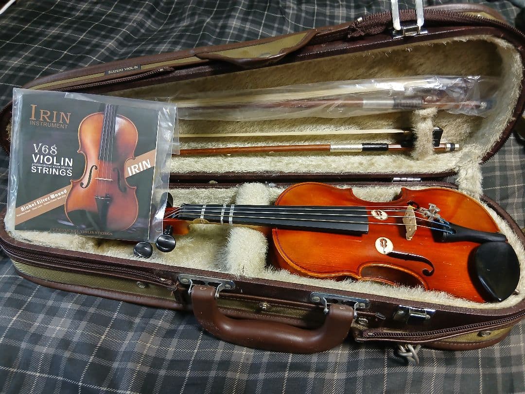 鈴木バイオリン 1/16 No200 SUZUKI　新品弓　新品弓 ケース 付き バイオリン弓 N-40 | suzukiviolin