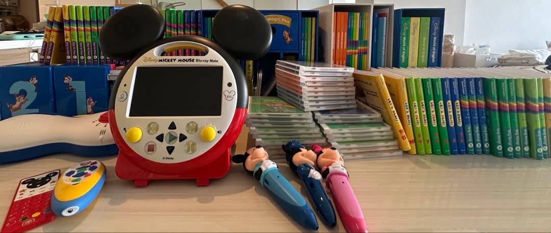 サンタ★②ディズニー英語システム★DWE 中古 あっこ様専用2 DWE ディズニー英語システムセット - メルカリ