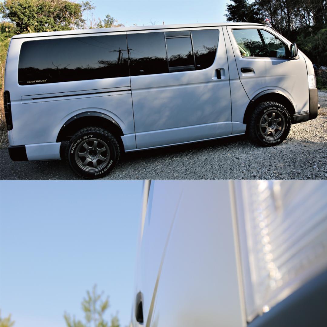 ハイエース オーバーフェンダー ハイエース200系 レジアスエース