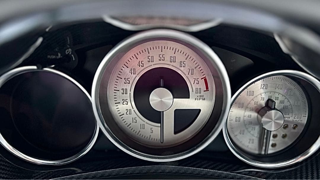 NDロードスター・RSプロダクツメーター[シルバー]TFTカラー液晶車用