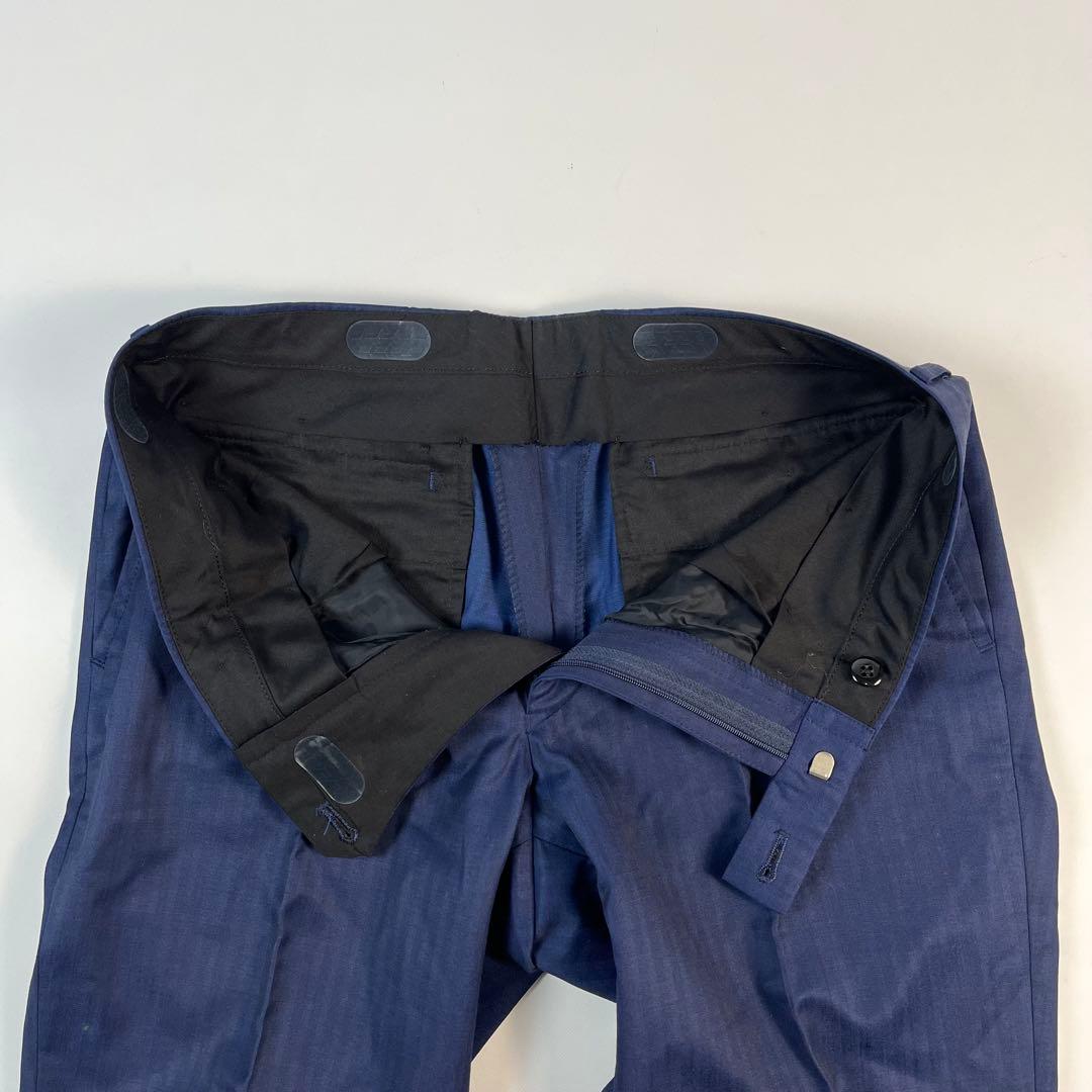 美品 MAJI スリーピース タスマニアウール AOKI最高級ライン ネイビー