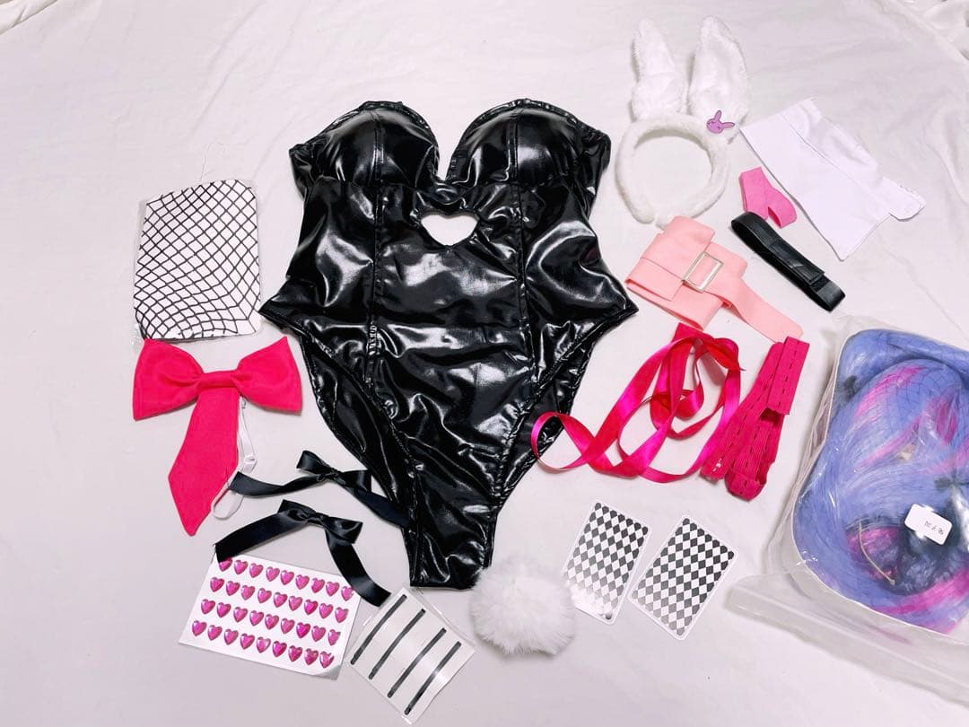 【即日発送可能】 初音ミク ラビットホール コスプレ 衣装+ウィッグ 服 71LnfD+x8vL._AC_UF894,