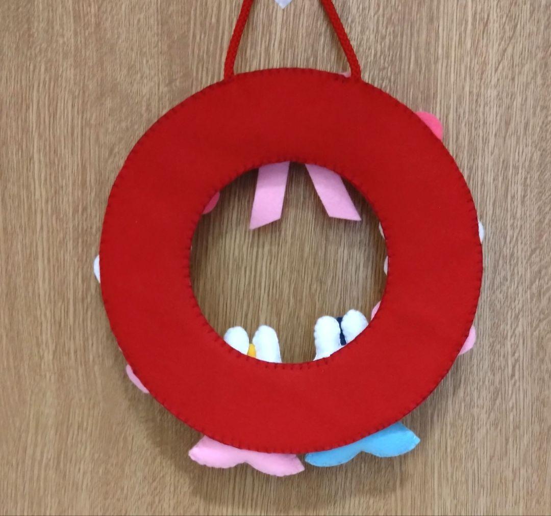 ひなまつり ひな祭り フェルト リース - メルカリ
