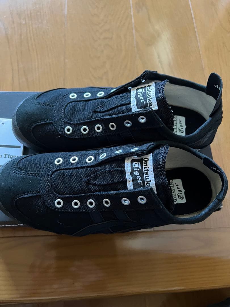 Onitsuka Tiger ブラック スニーカー スリッポン Onitsuka Tiger｜オニツカタイガーのスリッポン（ブラック/黒色系