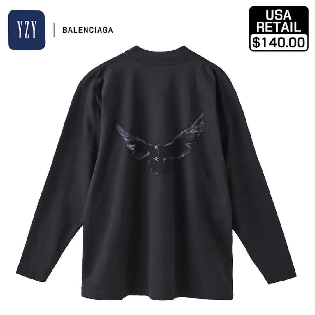 新品 S YZY GAP DOVE L/S TEE black - メルカリ