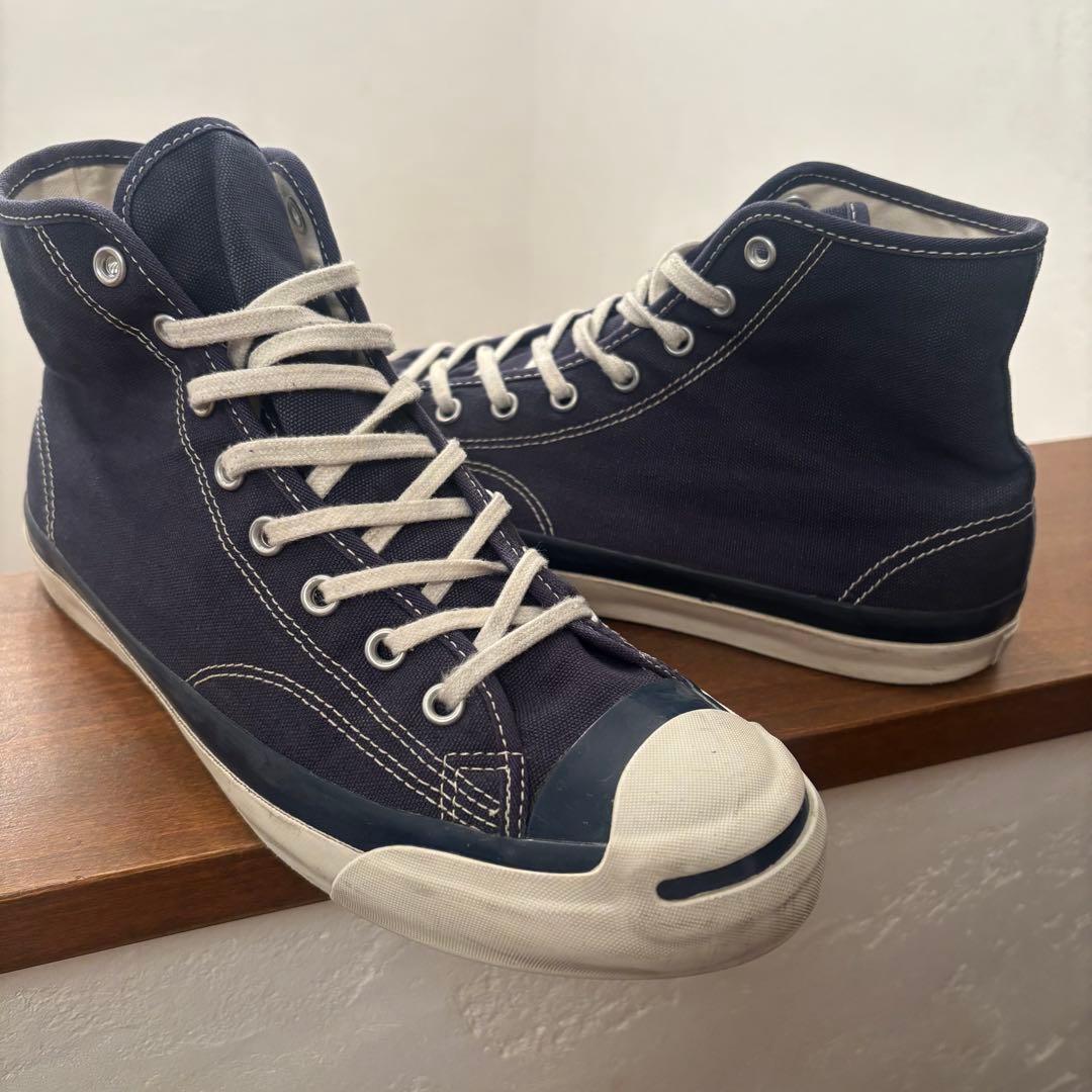 コンバース　ジャックパーセル　HS V HI U.S ORIGINATOR JACK PURCELL US / ジャックパーセル US (ブラック/ホワイト