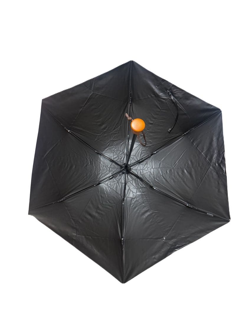 サンバリア100 3段折 ストライプ モカ 日傘 - メルカリ