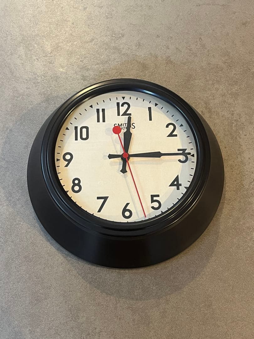 SMITHSレトロウォールクロック ブラウン SMITHS CLOCK スミスクロック 復刻版 ブラウン ウォールクロック