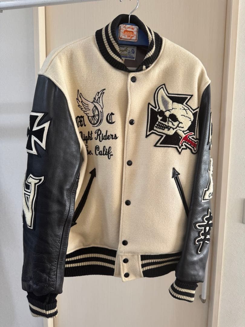 希少 WHITESVILLE ホワイツビル 刺繍 アワードジャケット 42 Whitesville(ホワイツビル)「WHITESVILLE」スペシャルアワードジャケト