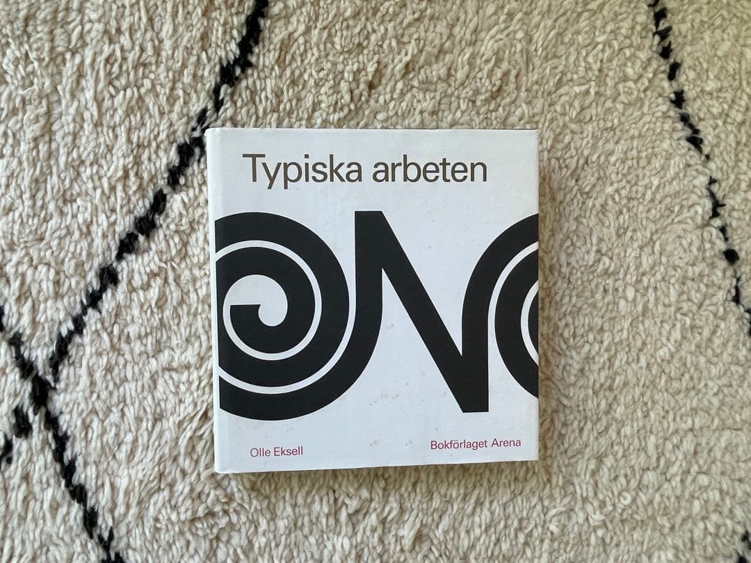 Olle Eksell Typiska arbeten オーレエクセル　北欧 Typiska Arbeten | Olle Eksell | nostos books ノストスブックス