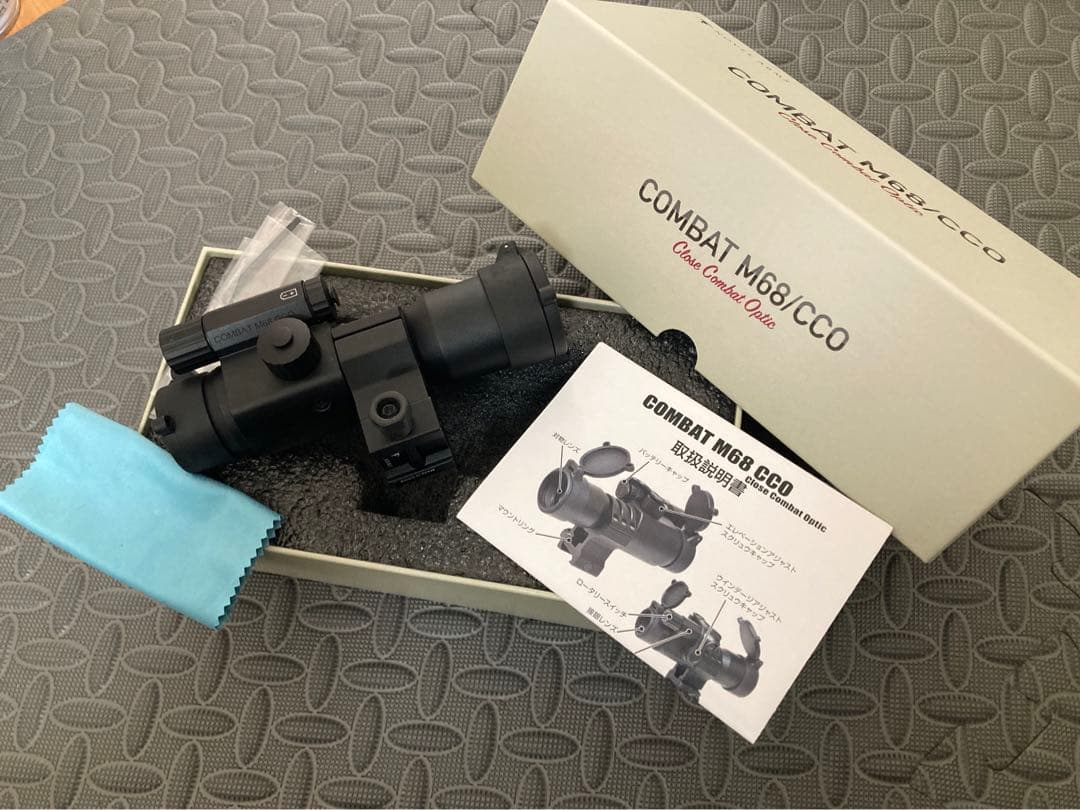 【オリオン】ノーベルアームズ　COMBAT M68 ノーベルアームズの人気ドットサイト『COMBAT M68 CCO』と『COMBAT 80