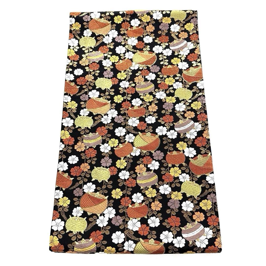 帯6716 ○河合美術織物謹製 高級 正絹 六通 袋帯 - メルカリ