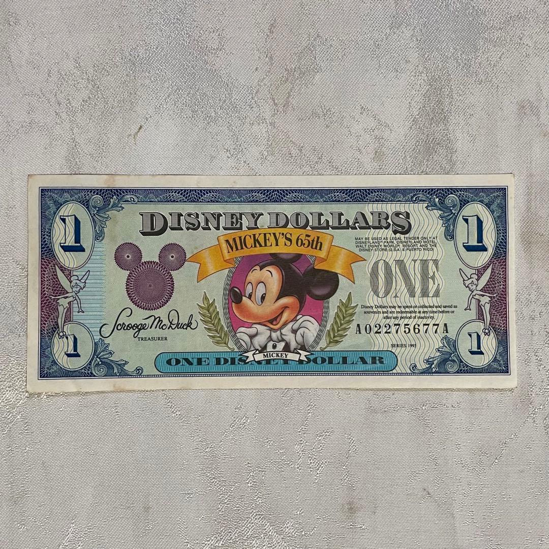 ディズニーダラー 1ドル 生誕65周年記念 - メルカリ