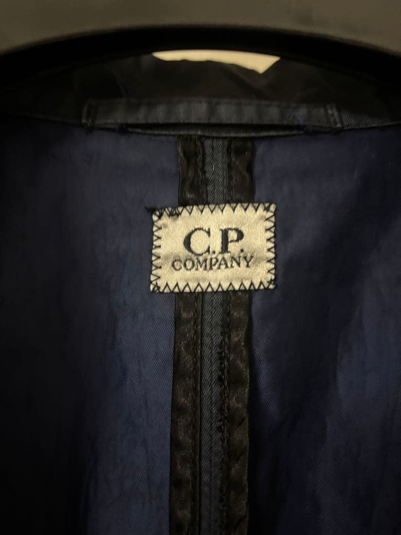 C.P. COMPANY ネイビー トレンチコート 雑誌掲載】ツイルトレンチコート（トレンチコート） | grove（グローブ