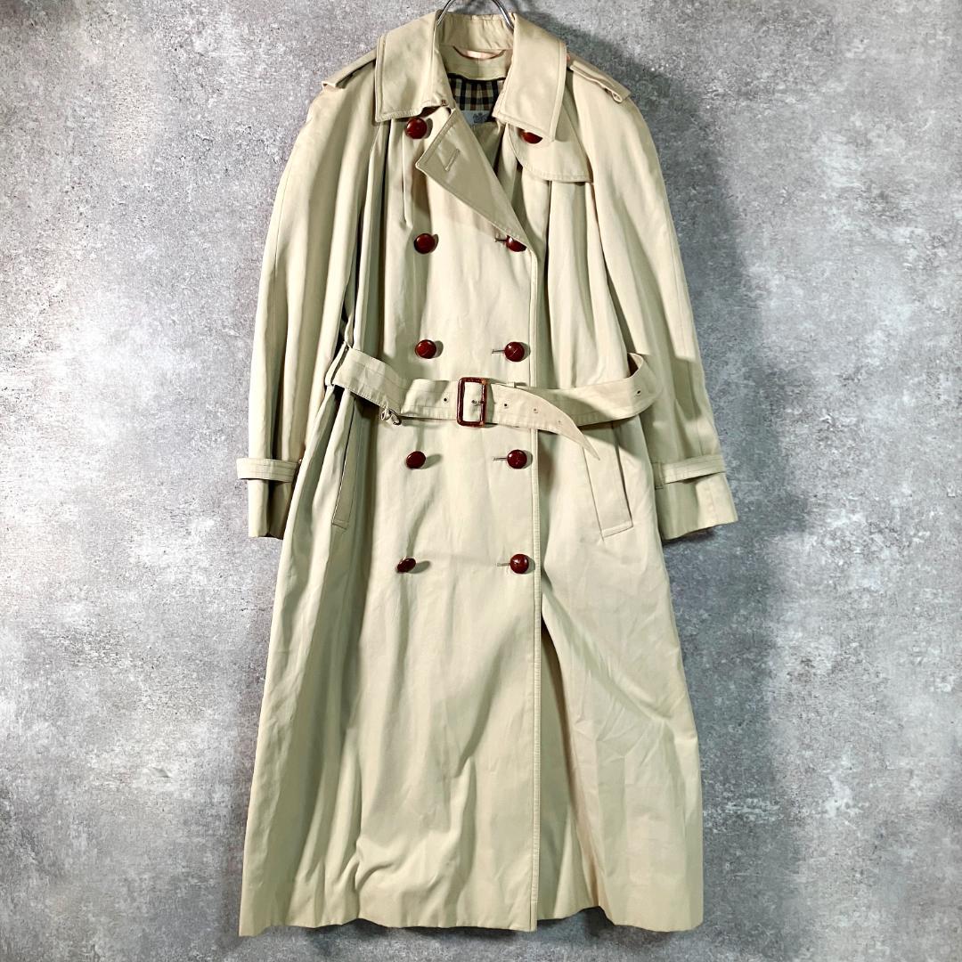 英国製Aquascutum　トレンチコート　ベージュ　ロング丈　ダブルボタン Trench Coat | Aquascutum アクアスキュータム公式サイト