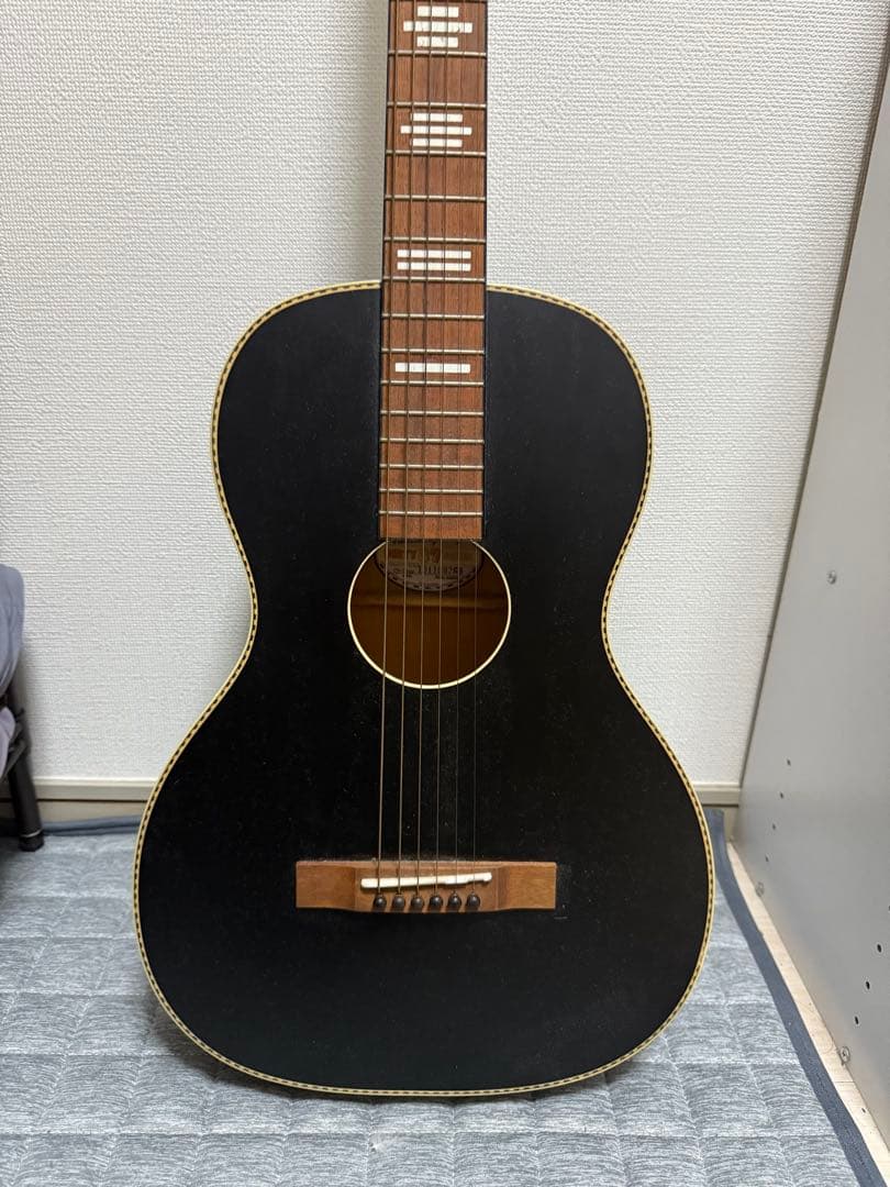 Recording King アコースティックギター ブラック 大人気RECORDING KINGアコギご購入でチューナー、ストラップタイを