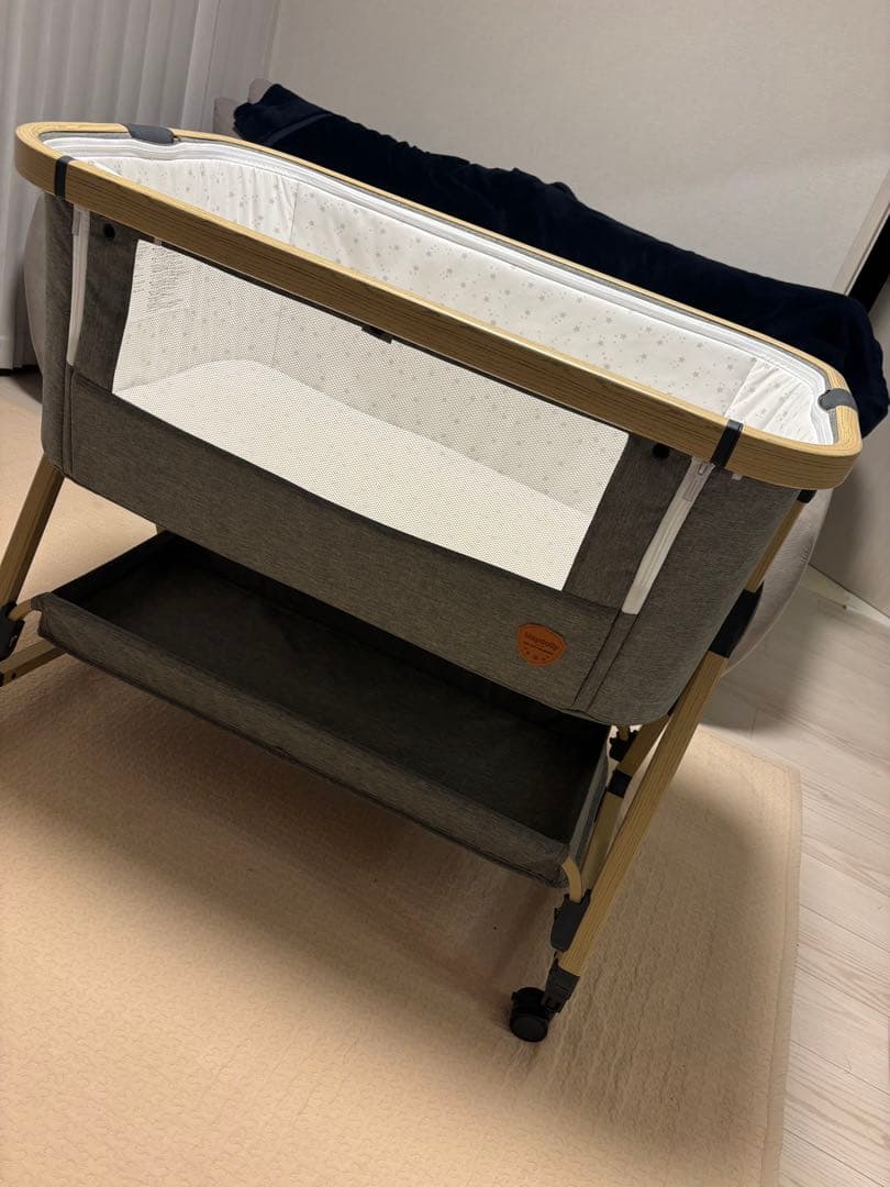 ベビーベッド グレー playkids Maydolly Amazon.com : Maydolly Baby Changing Table, Portable Foldable