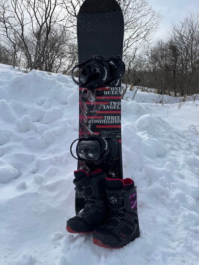 キッズ用 スノーボード128cm ビンディング ブーツ23cmセット 24538_1.jpg