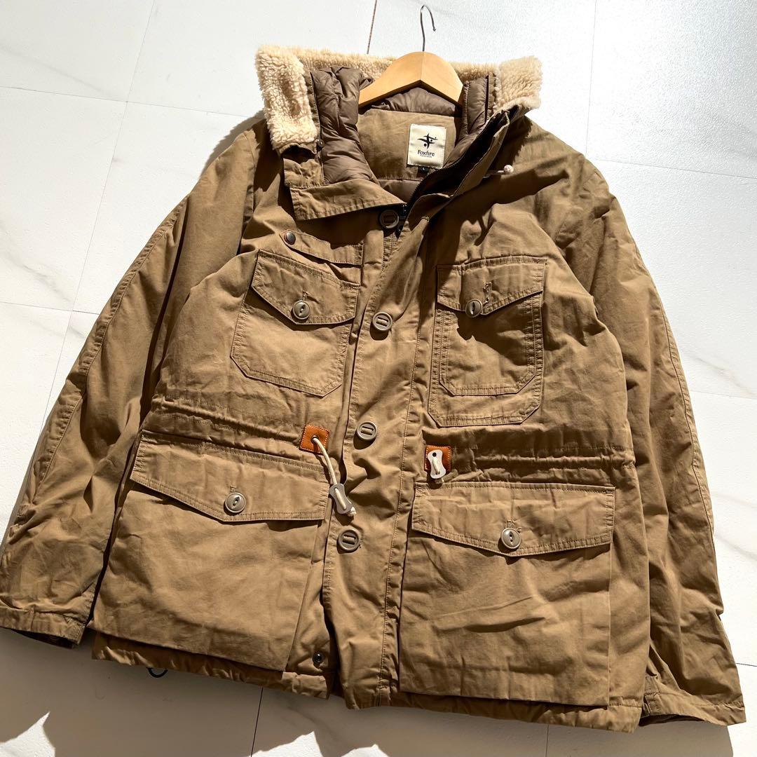 入手困難✨ フォックスファイヤー ダウンジャケット ミリタリー ブラウン系 WSフォトレックダウンジャケット (Men's) | Foxfire ブランド公式