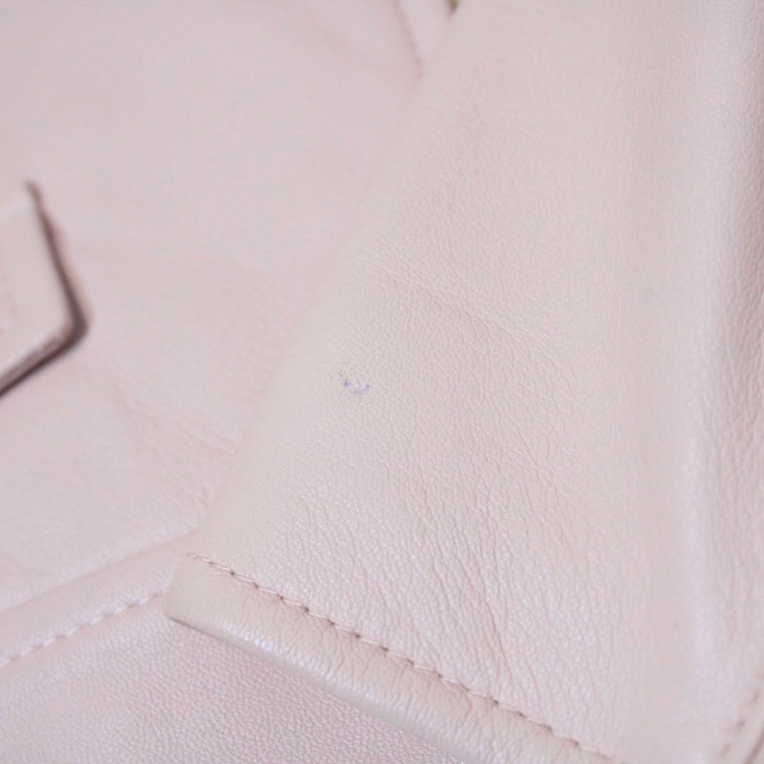 希少カラー EPOCA エポカ ラムレザー ダブルライダースジャケット