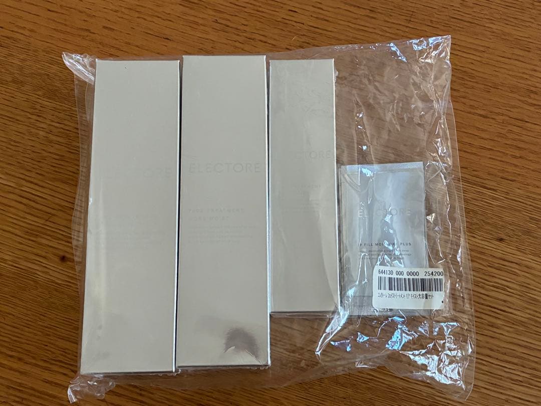 Electore フェイストリートメント モアモイスト　3本とメイク落とし エレクトーレスキンケア ミネラルオーレ フェイストリートメントIP