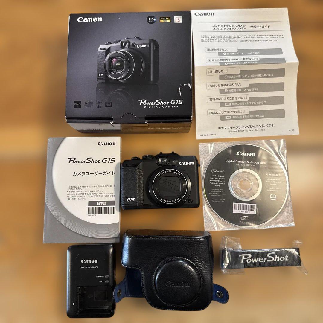 デジタルカメラ CANON powershot G15 PowerShot キヤノン Canon G15 パワーショット コンパクトデジタル