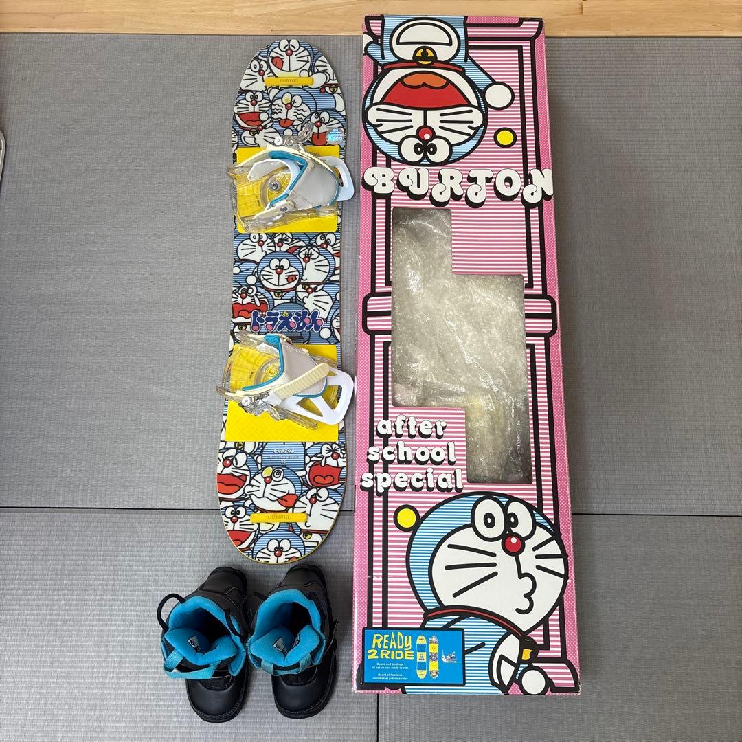 ❗️連休セール❗️Burton スノーボードセット ドラえもん90cm/17.5cm ❗️連休セール❗️Burton スノーボードセット ドラえもん90cm/17.5cm