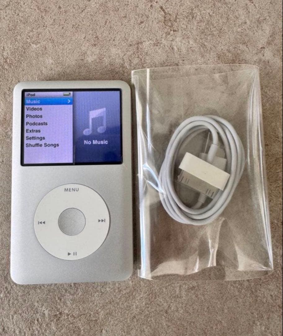 極美品 iPod classic A1238 120GB 新品電池 パネル - メルカリ