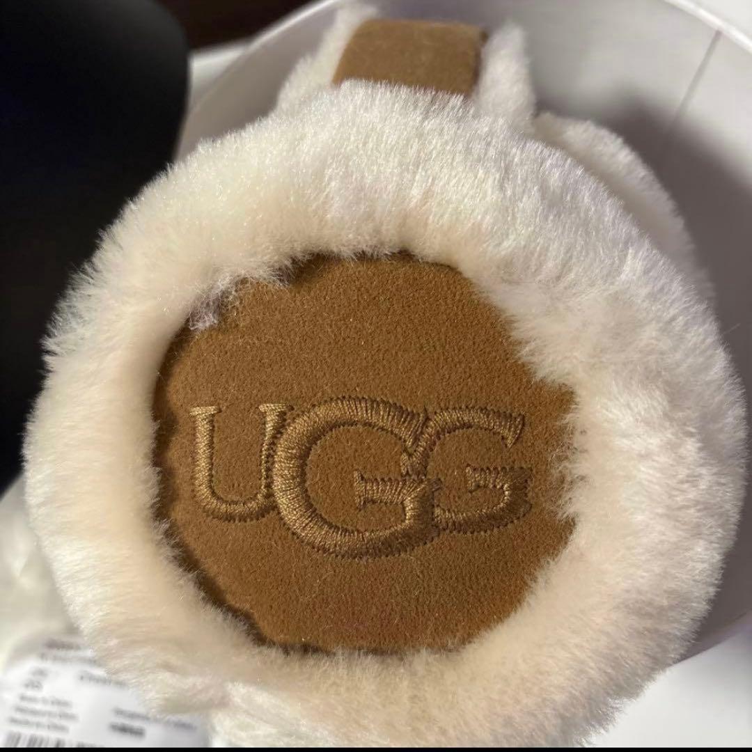 タグ箱付新品」完売品！UGG アグー シープスキン イヤーマフ チェス