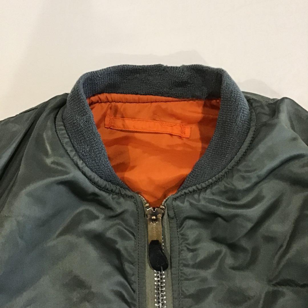 70s MA-1 アルファ 米軍実物 フライトジャケット スコービル S - メルカリ