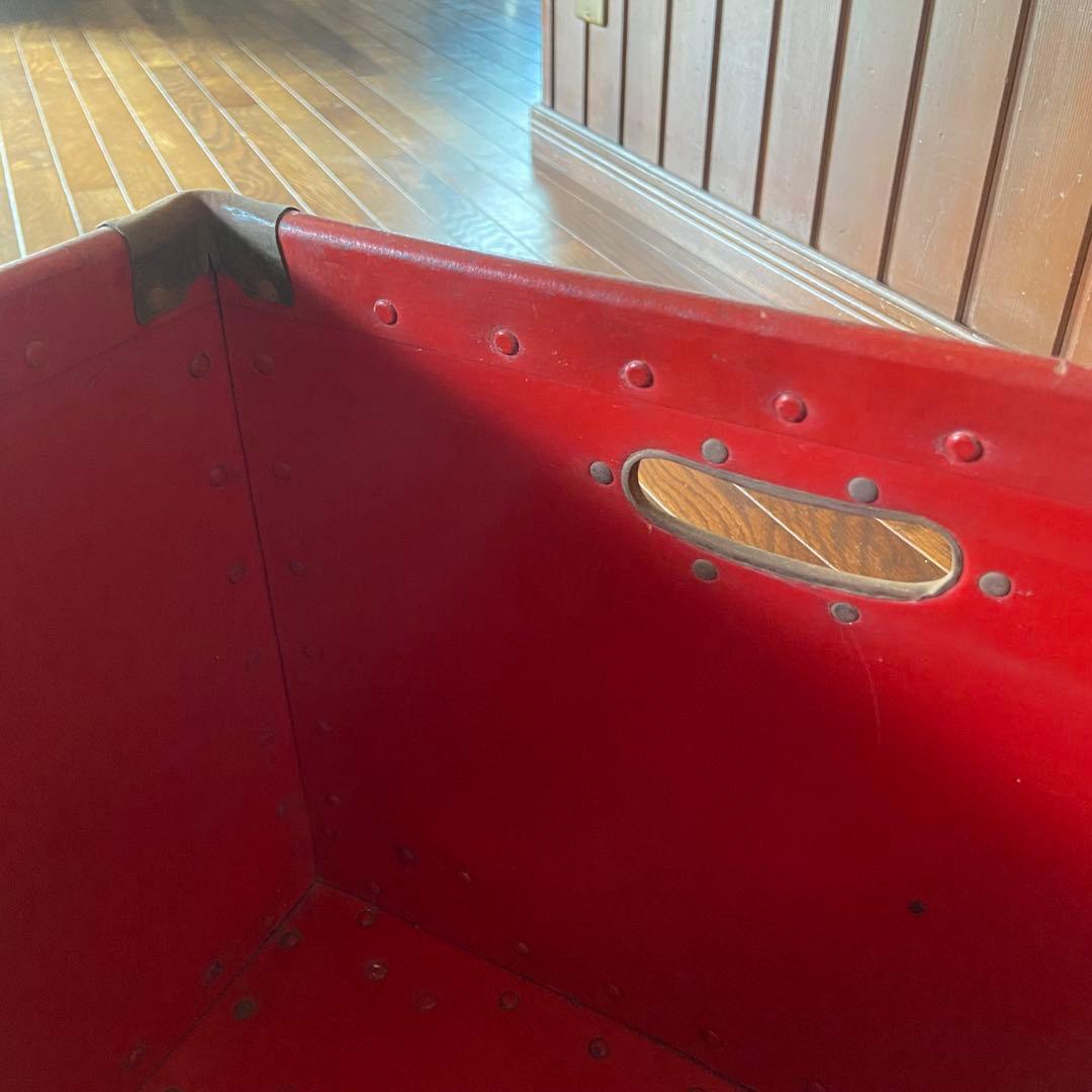 昭和レトロ ぼて箱 花王石鹸 希少 ボテ箱 道具入れ ビンテージ - メルカリ