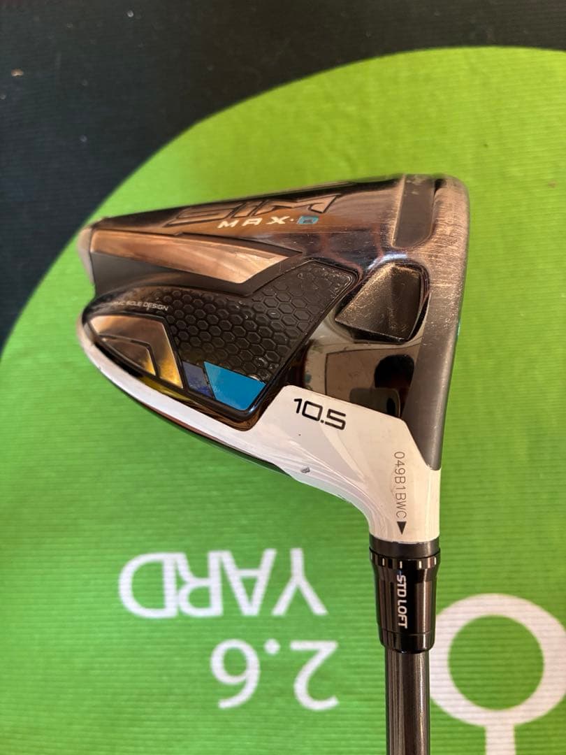 TaylorMade SIM MAX-D ドライバー 10.5 ヘッドカバー付き TaylorMade SIM MAX D ドライバー 10.5度ヘッドカバー付き - メルカリ