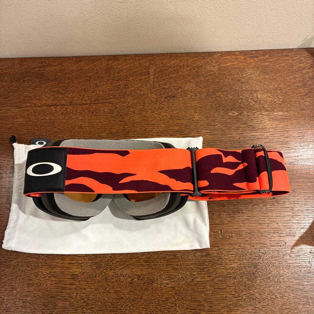 OAKLEY オレンジレンズ ゴーグル ミラーレンズ付き収納袋付き - メルカリ