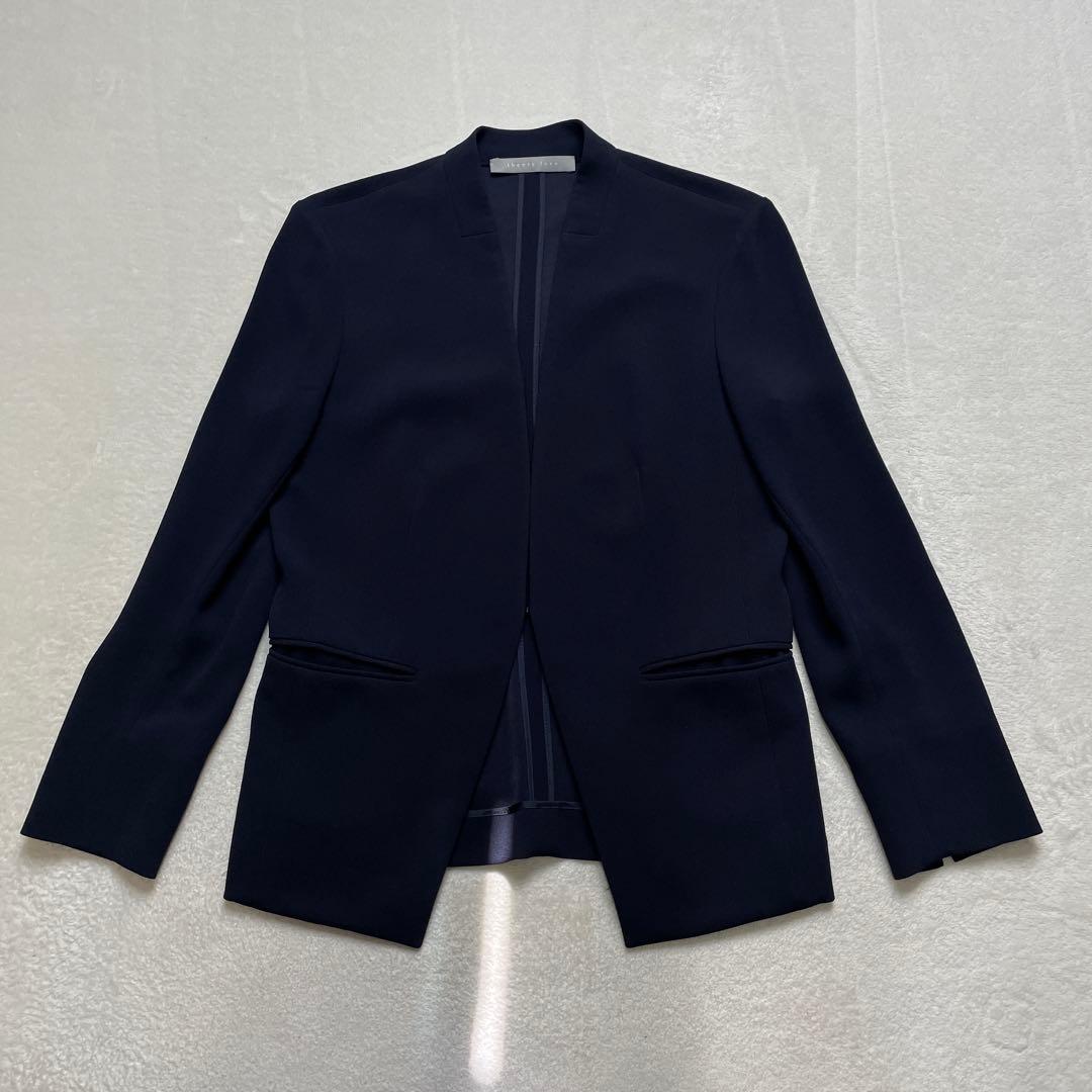 未使用に近い】theoryluxe ノーカラー ジャケット DONNA.A - メルカリ