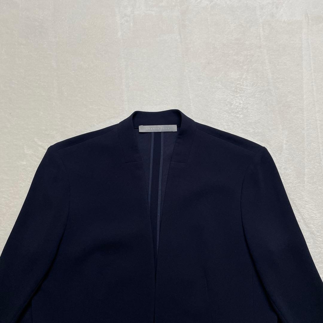 未使用に近い】theoryluxe ノーカラー ジャケット DONNA.A - メルカリ