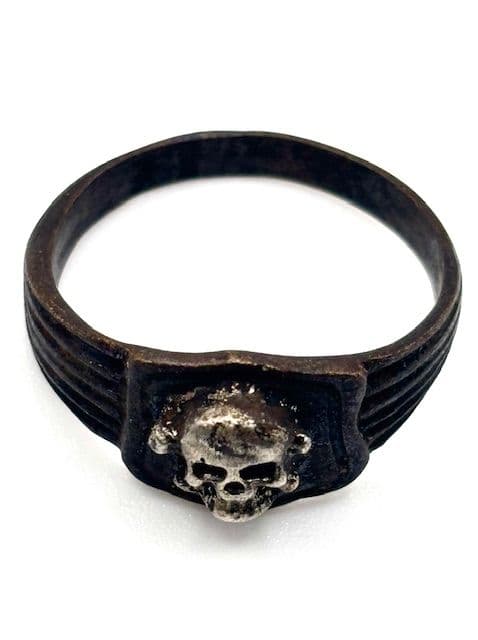 1939's～☆ドイツ国防軍陸軍☆Skull Bone Ring☆ WW2 - メルカリ