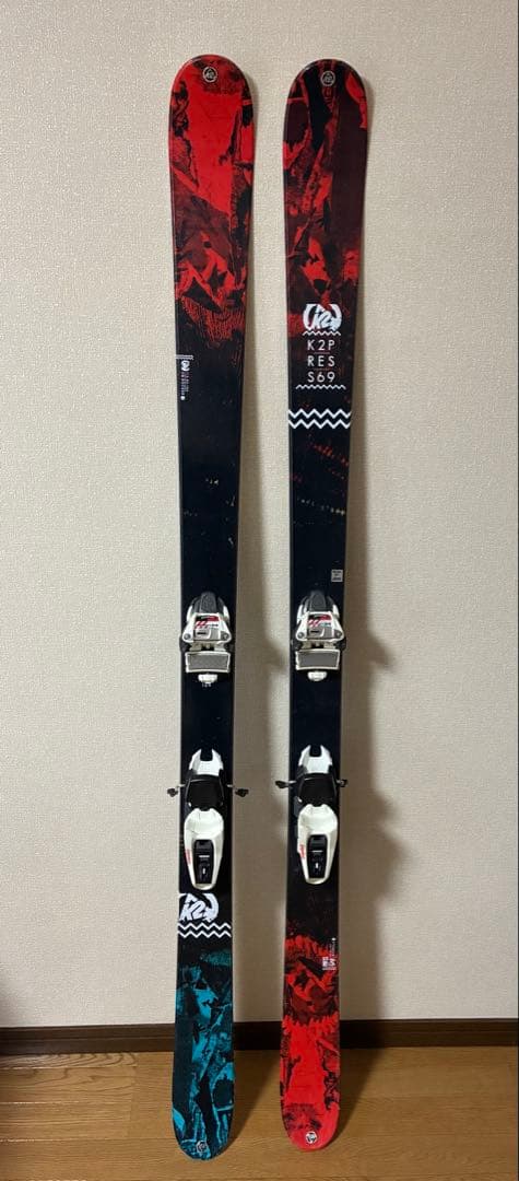 takutaku04専用K2 PRESS 169cm MARKER SQUIRE 169cm K2 Extreme Skis W/ Marker Squire Bindings | SidelineSwap