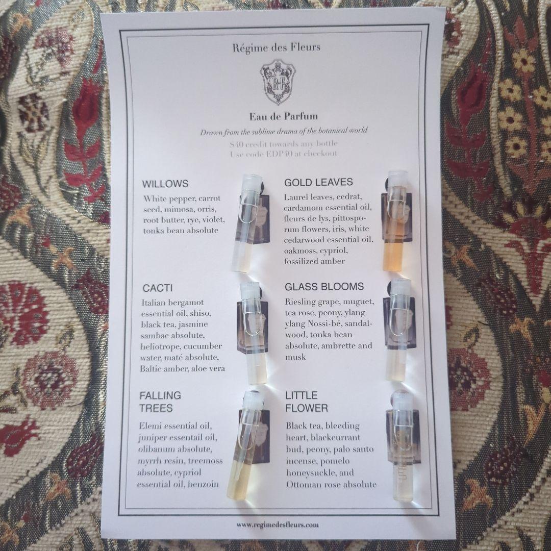 年末セール☆希少・Régime des Fleurs 香水セット Deluxe Discovery Set – Régime des Fleurs