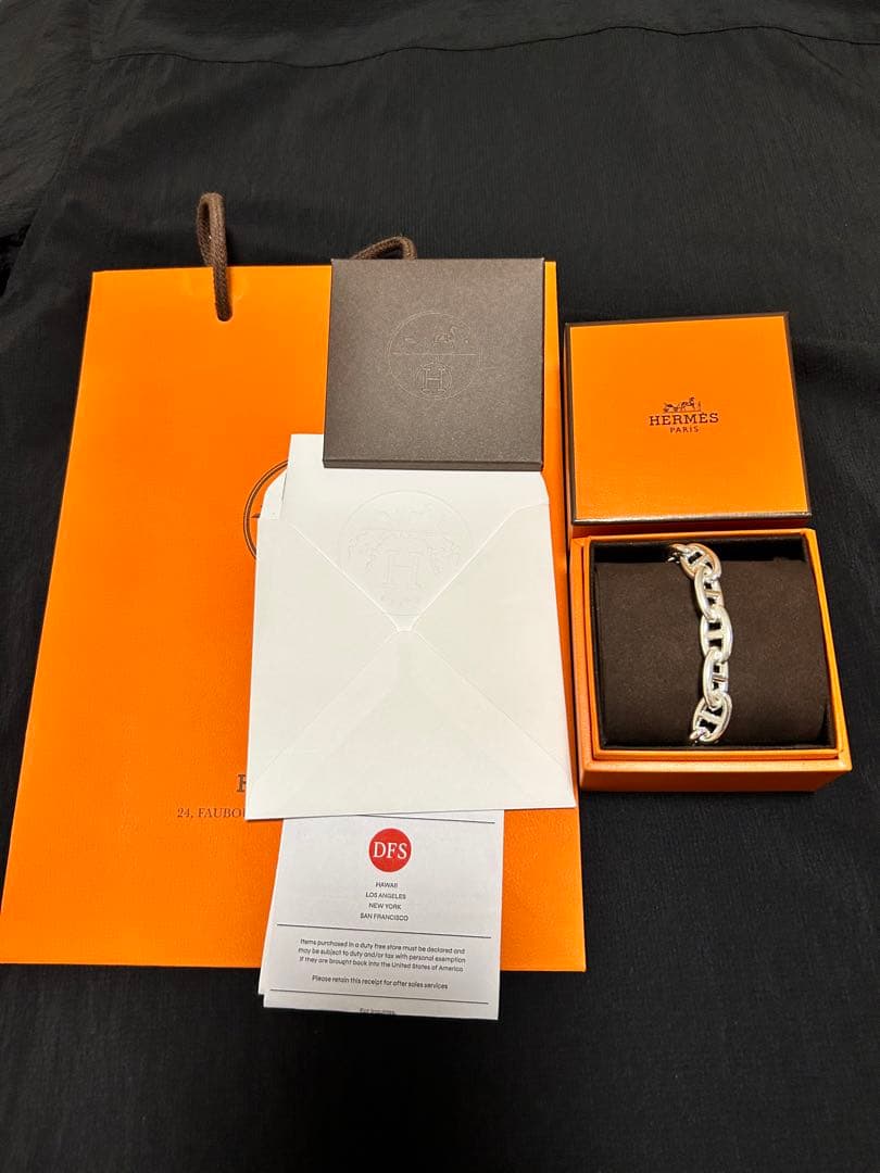 モンさま専用【新品未使用】HERMES エルメス シェーヌダンクル GM 14駒 楽天市場】【新品同様・未使用】 GMサイズ HERMES エルメス