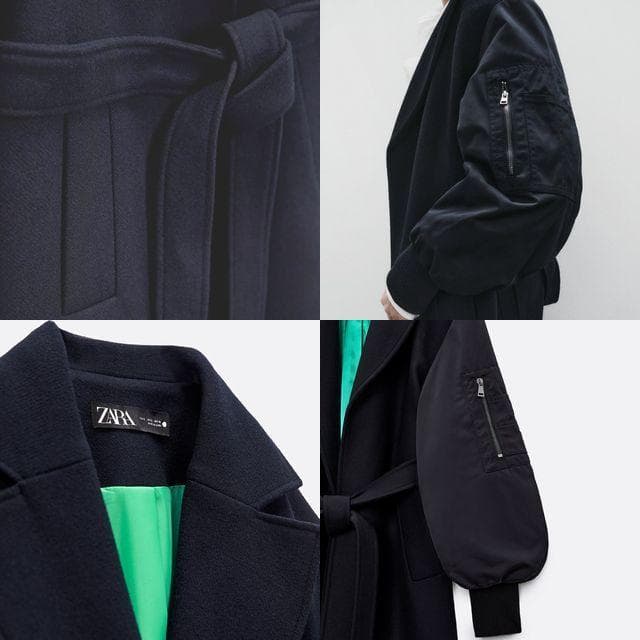 完売品/定価23990円】 ZARA×MANTECO マッチングボンバーコート - メルカリ