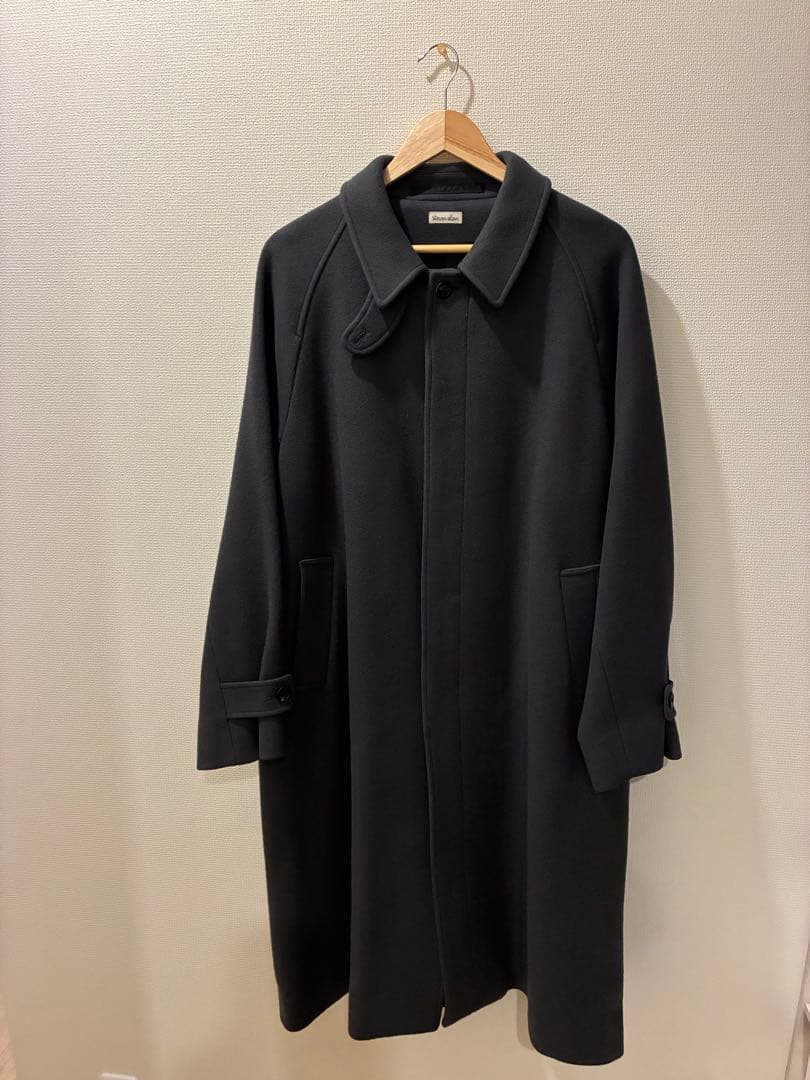 Steven Alan 100S メルトンバルカラーロングコート Steven Alan（スティーブンアラン）の「＜Steven Alan＞ 100S MELTON