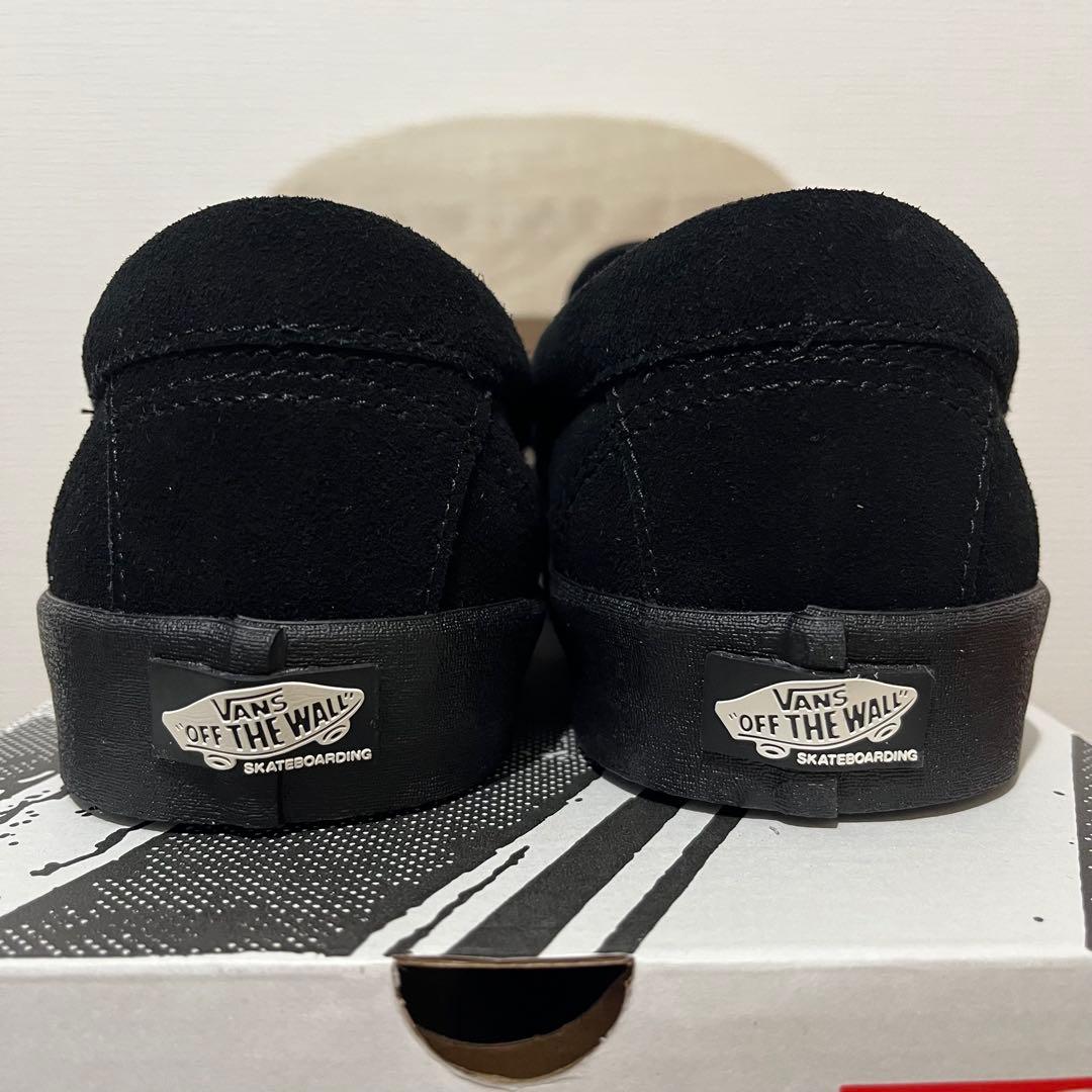 VANS スケートローファー スエード　27.5cm ブラック　プロモデル　完売